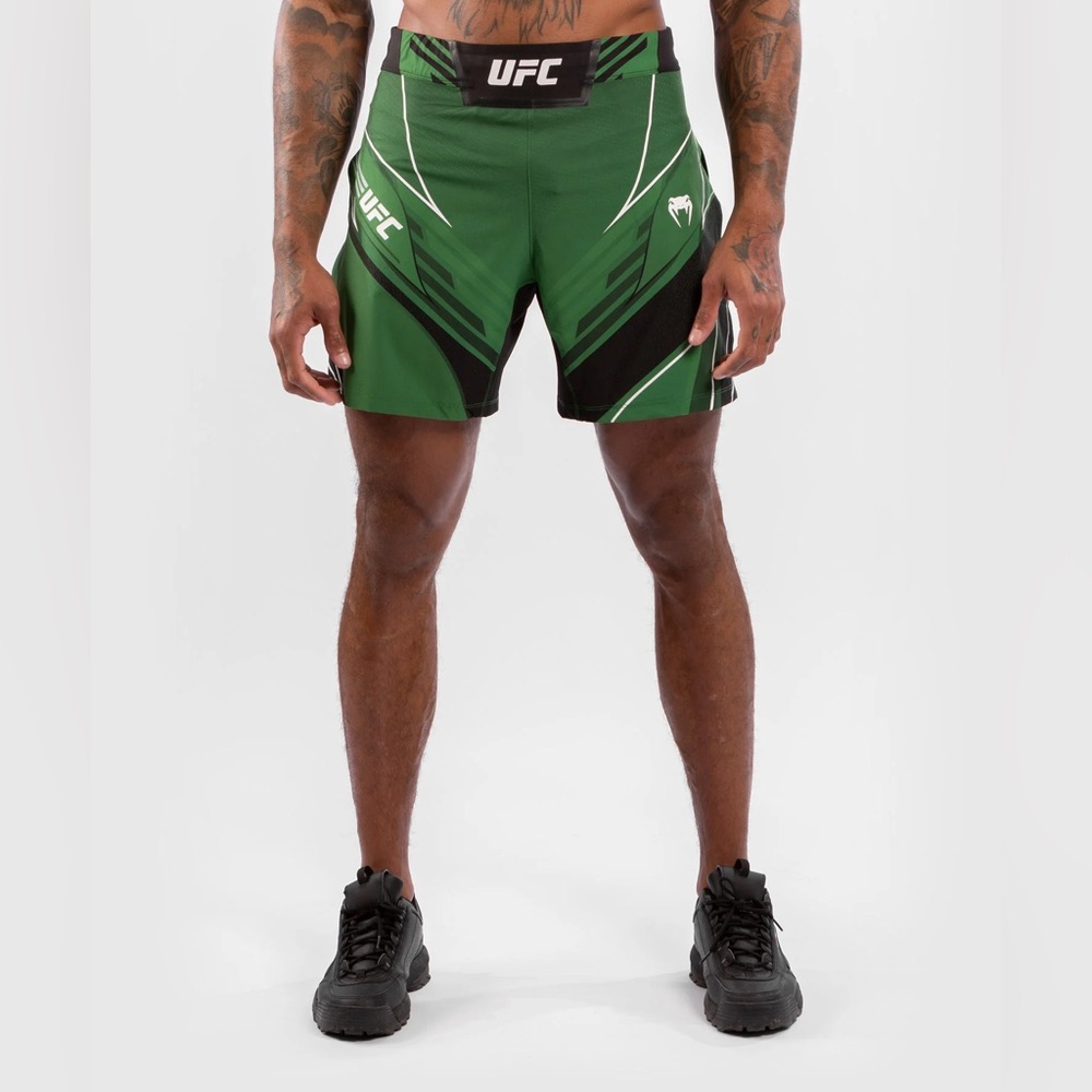 Venum UFC Authentic Fight Night‎ Mens (SHORT FIT) Shorts Size XXL In Green NWT